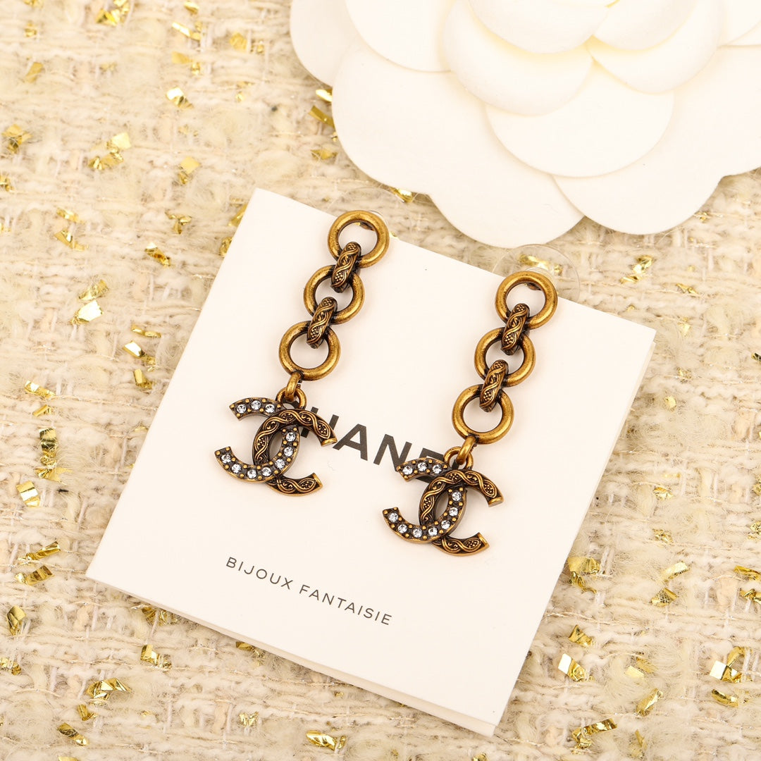 【関税負担なし・送料無料・代引可】シャネル ピアス 未使用 箱付き