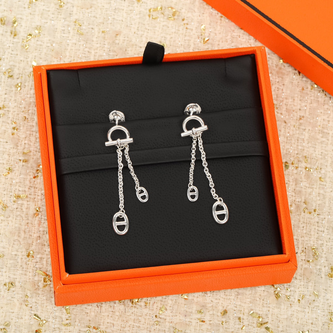 【関税負担なし・送料無料・代引可】エルメス ピアス 未使用 箱付き