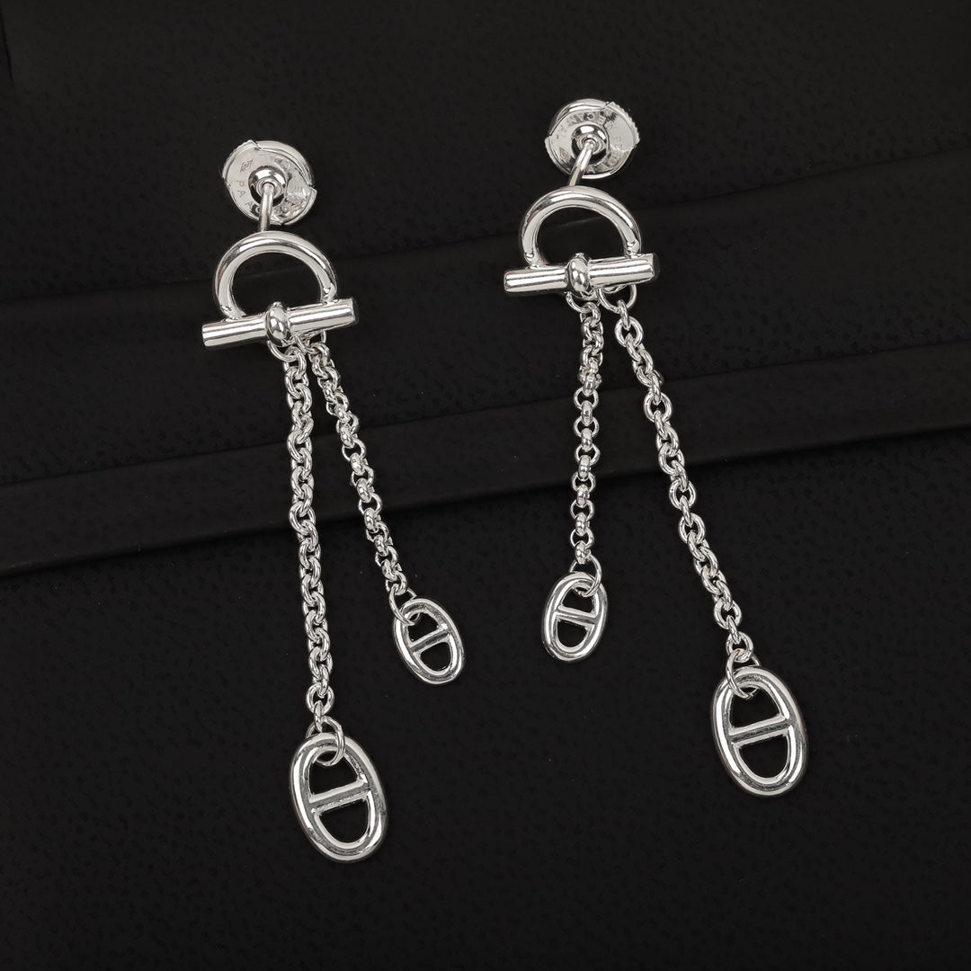 【関税負担なし・送料無料・代引可】エルメス ピアス 未使用 箱付き