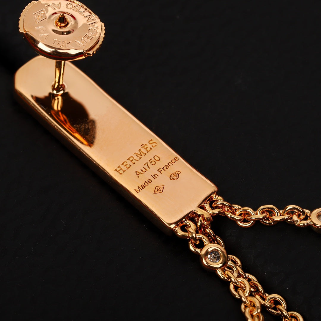 【関税負担なし・送料無料・代引可】エルメス ピアス 未使用 箱付き