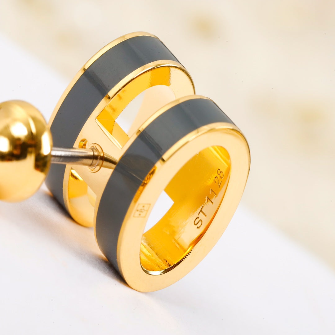 【関税負担なし・送料無料・代引可】エルメス ピアス 未使用 箱付き