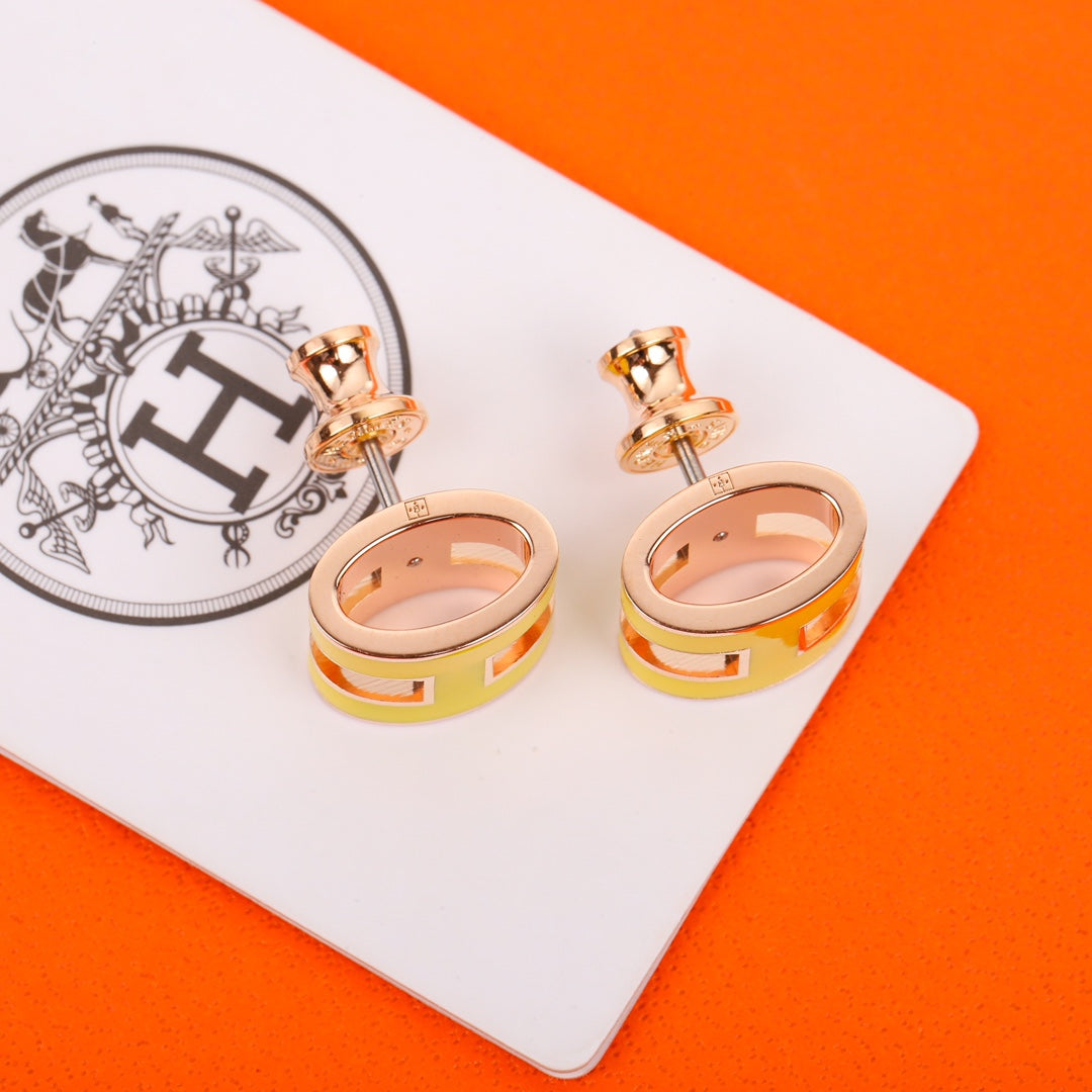 【関税負担なし・送料無料・代引可】エルメス ピアス 未使用 箱付き