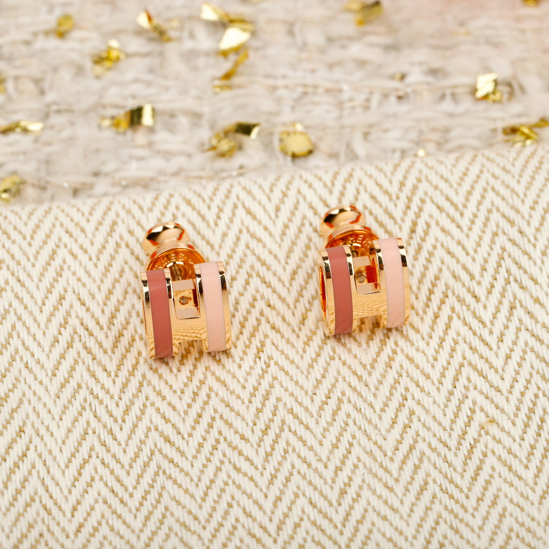 【関税負担なし・送料無料・代引可】エルメス ピアス 未使用 箱付き