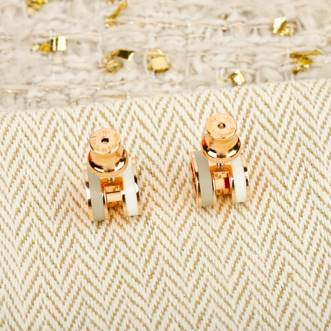 【関税負担なし・送料無料・代引可】エルメス ピアス 未使用 箱付き