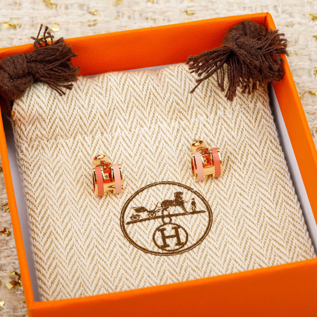 【関税負担なし・送料無料・代引可】エルメス ピアス 未使用 箱付き