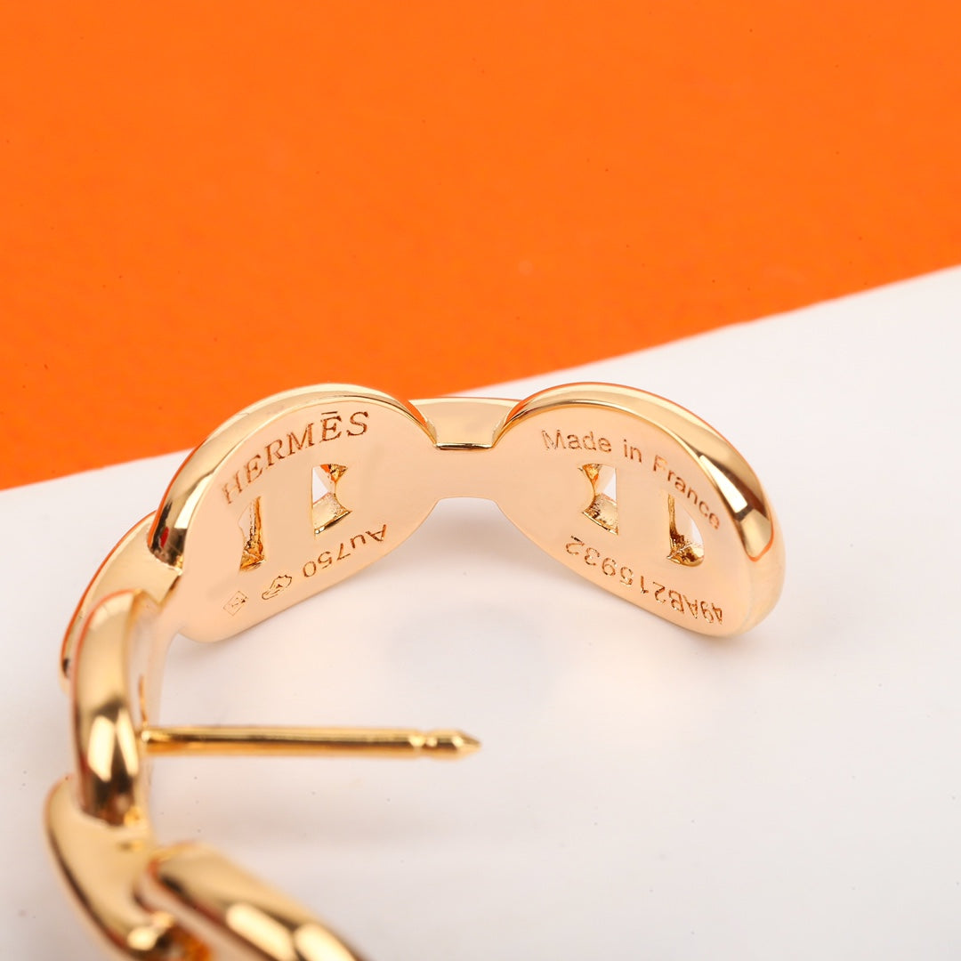 【関税負担なし・送料無料・代引可】エルメス ピアス 未使用 箱付き