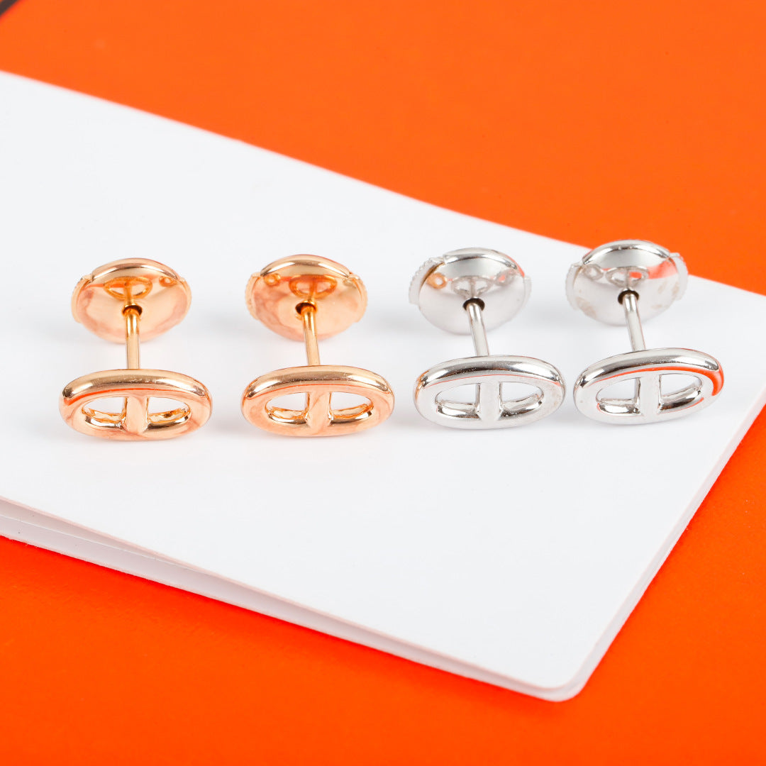 【関税負担なし・送料無料・代引可】エルメス ピアス 未使用 箱付き