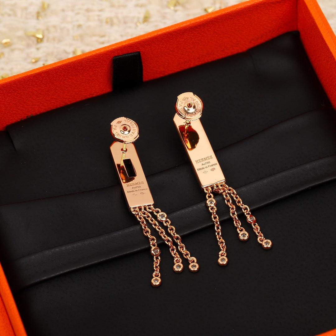 【関税負担なし・送料無料・代引可】エルメス ピアス 未使用 箱付き