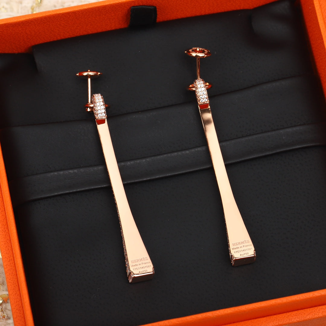 【関税負担なし・送料無料・代引可】エルメス ピアス 未使用 箱付き
