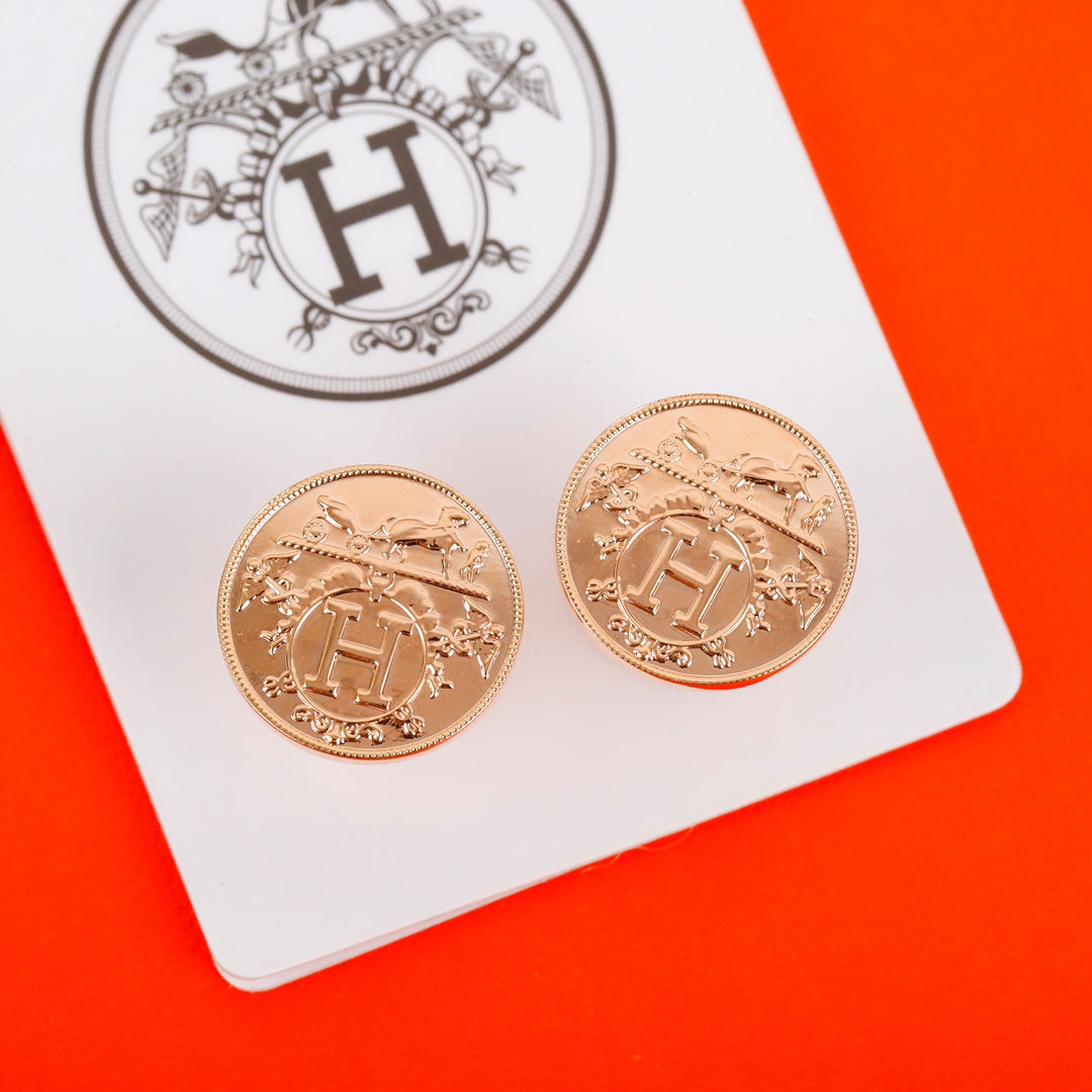 【関税負担なし・送料無料・代引可】エルメス ピアス 未使用 箱付き