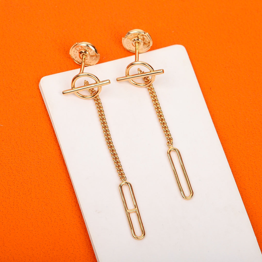 【関税負担なし・送料無料・代引可】エルメス ピアス 未使用 箱付き