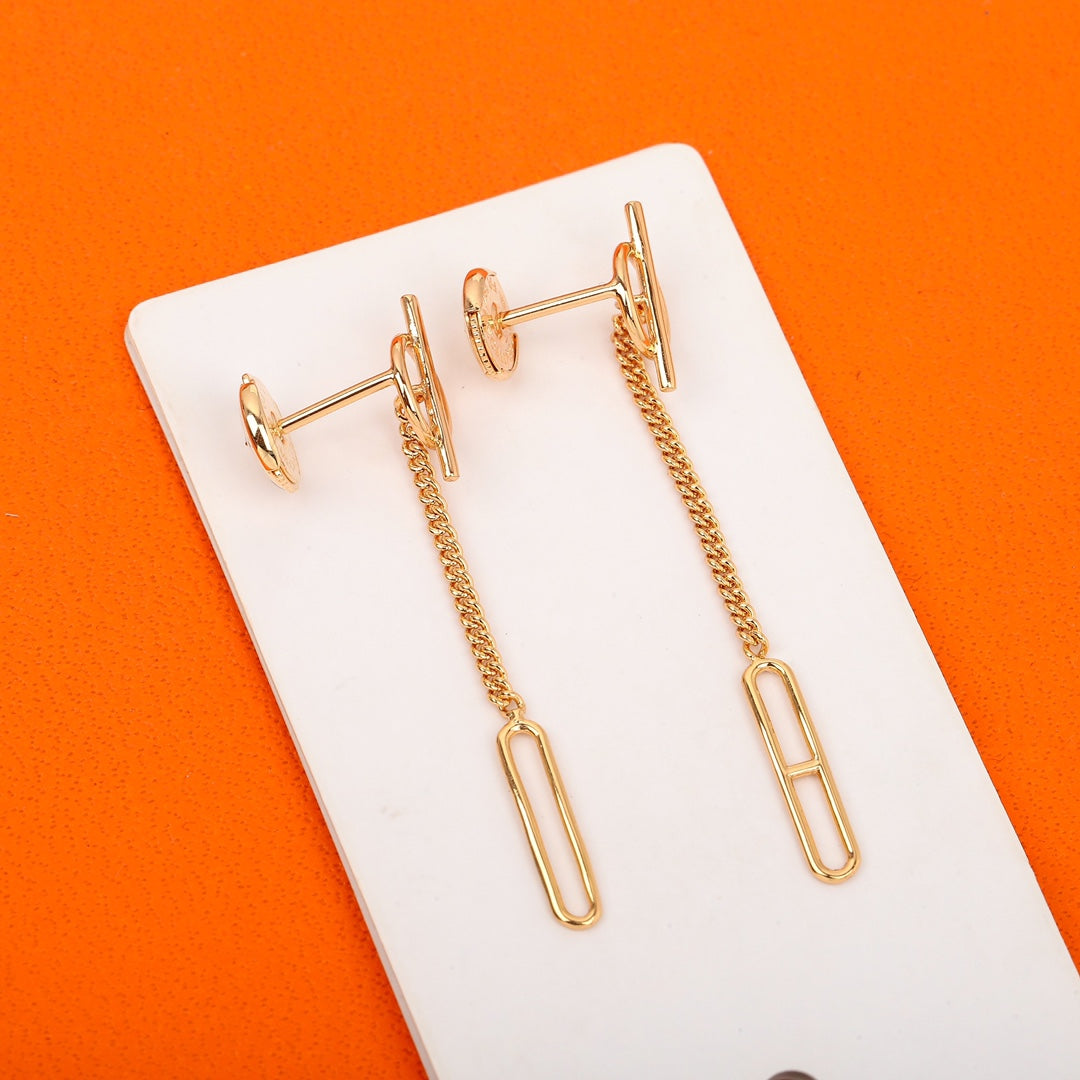 【関税負担なし・送料無料・代引可】エルメス ピアス 未使用 箱付き