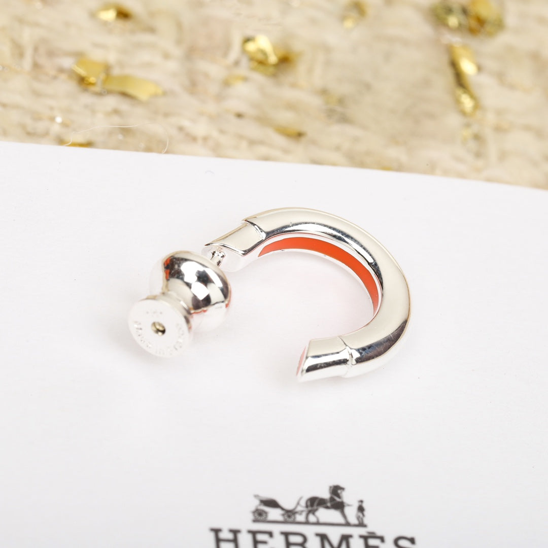 【関税負担なし・送料無料・代引可】エルメス ピアス 未使用 箱付き