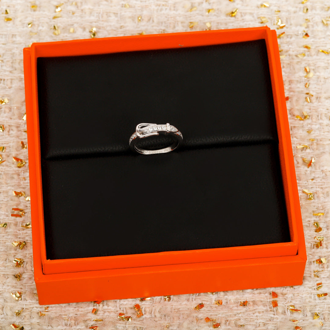 【関税負担なし・送料無料・代引可】エルメス リング 未使用 箱付き