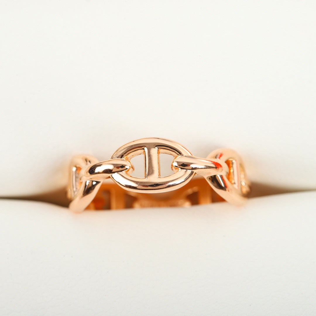 【関税負担なし・送料無料・代引可】エルメス リング 未使用 箱付き