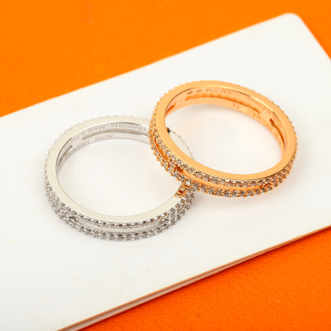 【関税負担なし・送料無料・代引可】エルメス リング 未使用 箱付き