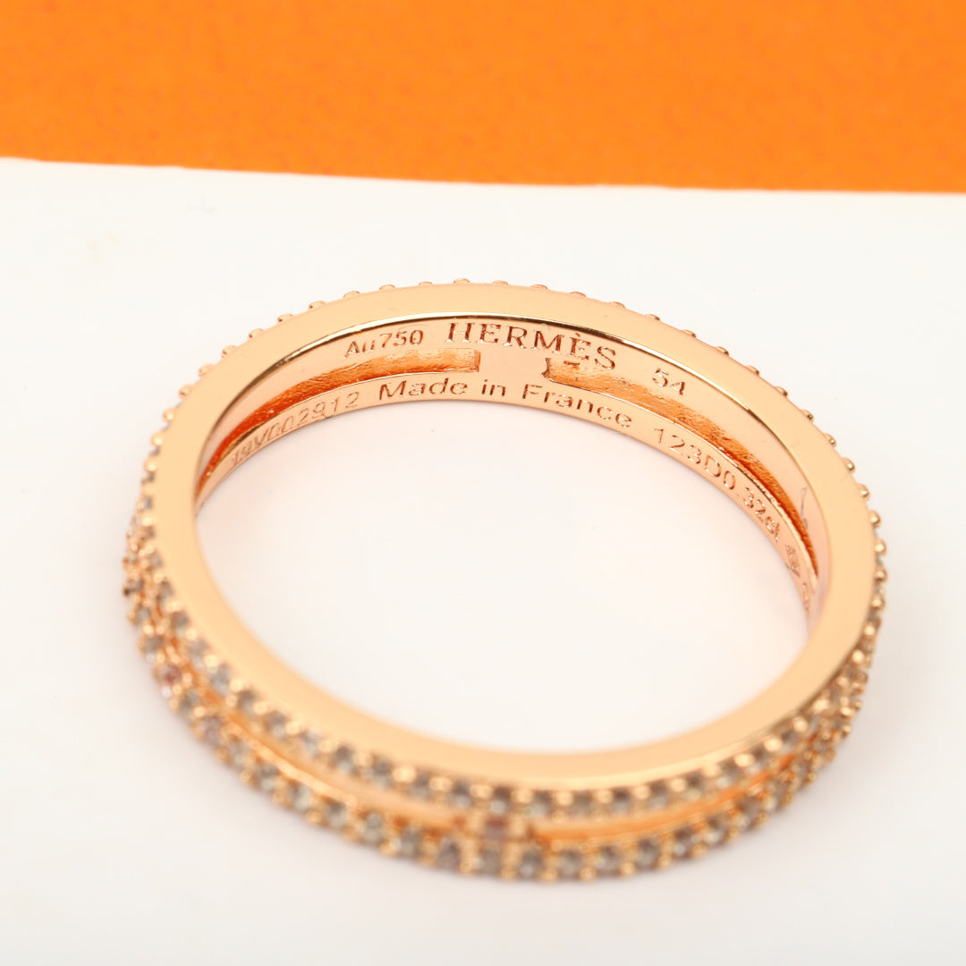 【関税負担なし・送料無料・代引可】エルメス リング 未使用 箱付き