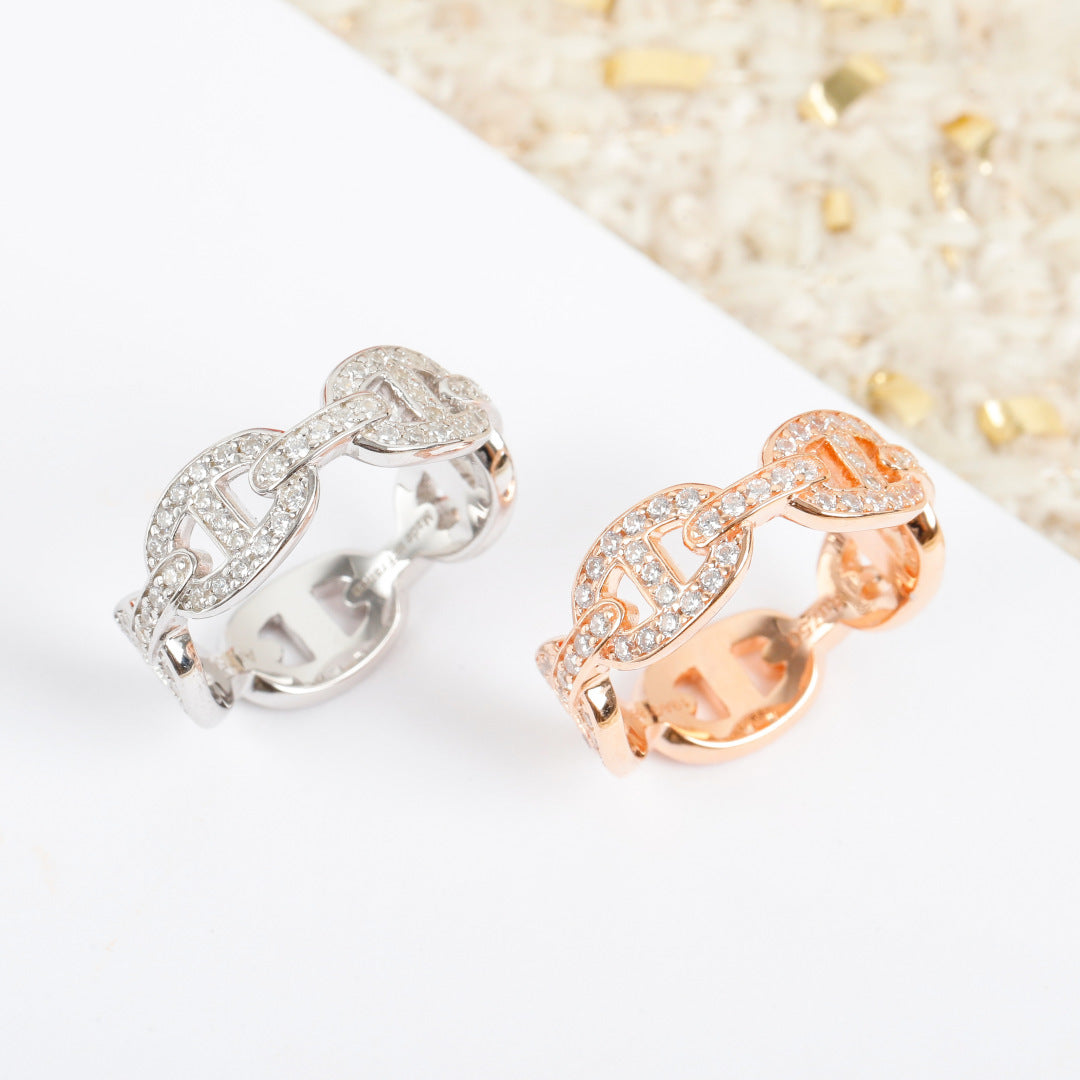 【関税負担なし・送料無料・代引可】エルメス リング 未使用 箱付き