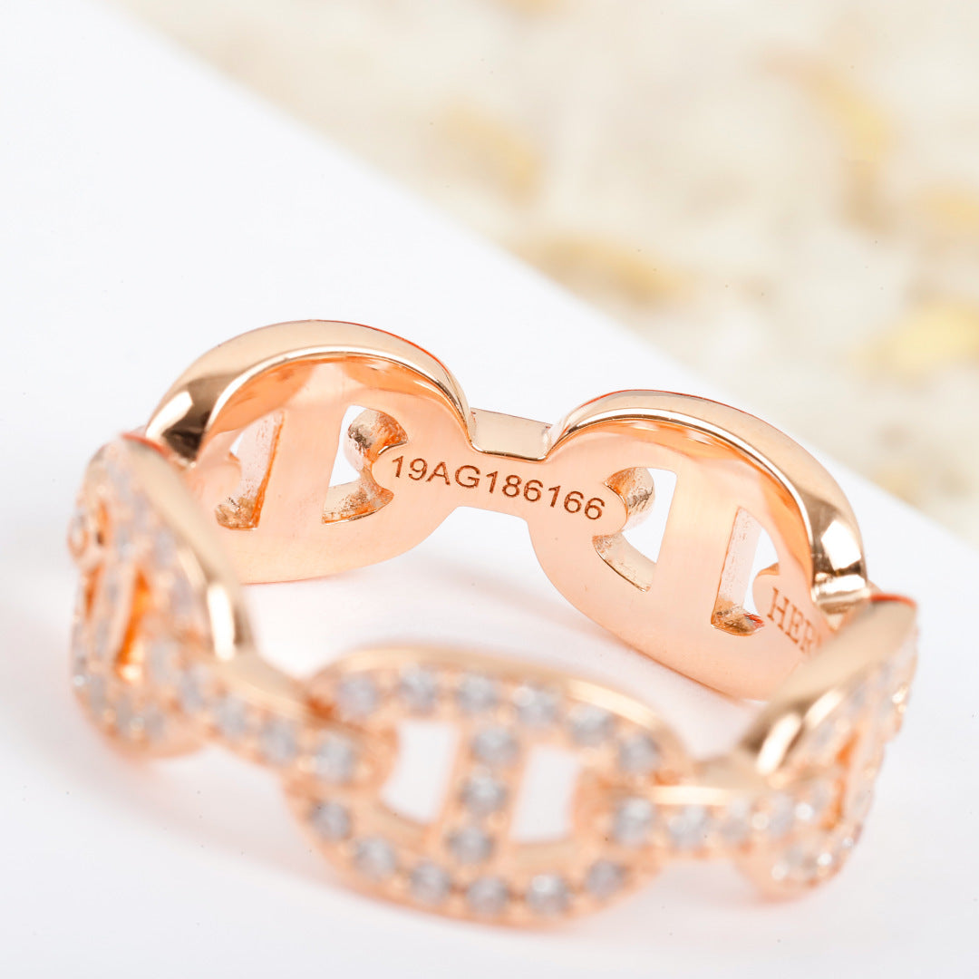 【関税負担なし・送料無料・代引可】エルメス リング 未使用 箱付き