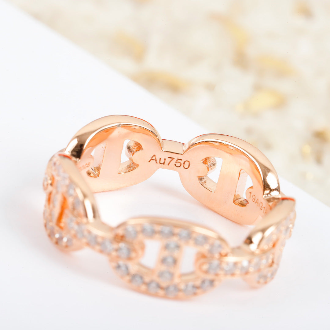 【関税負担なし・送料無料・代引可】エルメス リング 未使用 箱付き