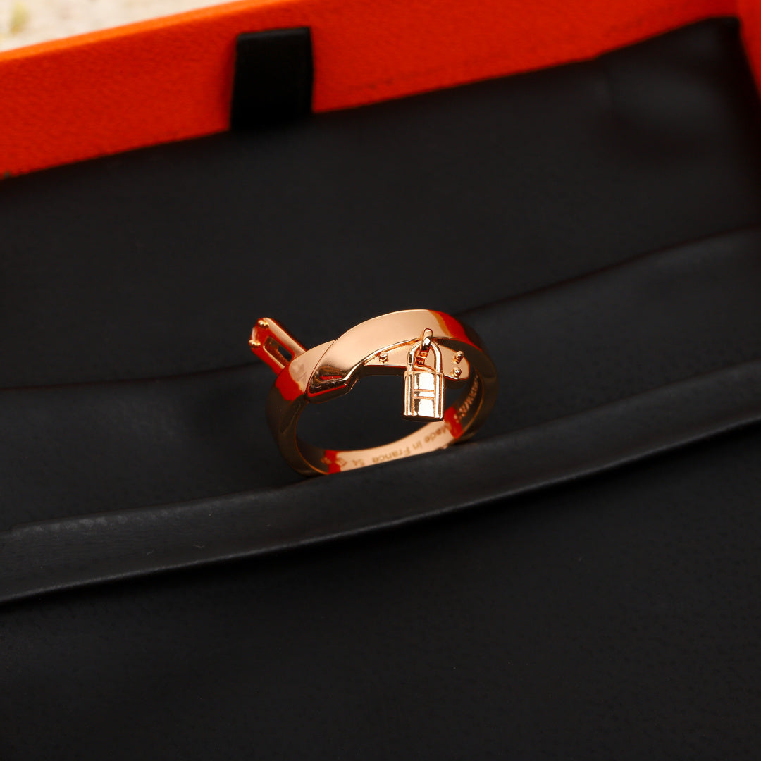 【関税負担なし・送料無料・代引可】エルメス リング 未使用 箱付き