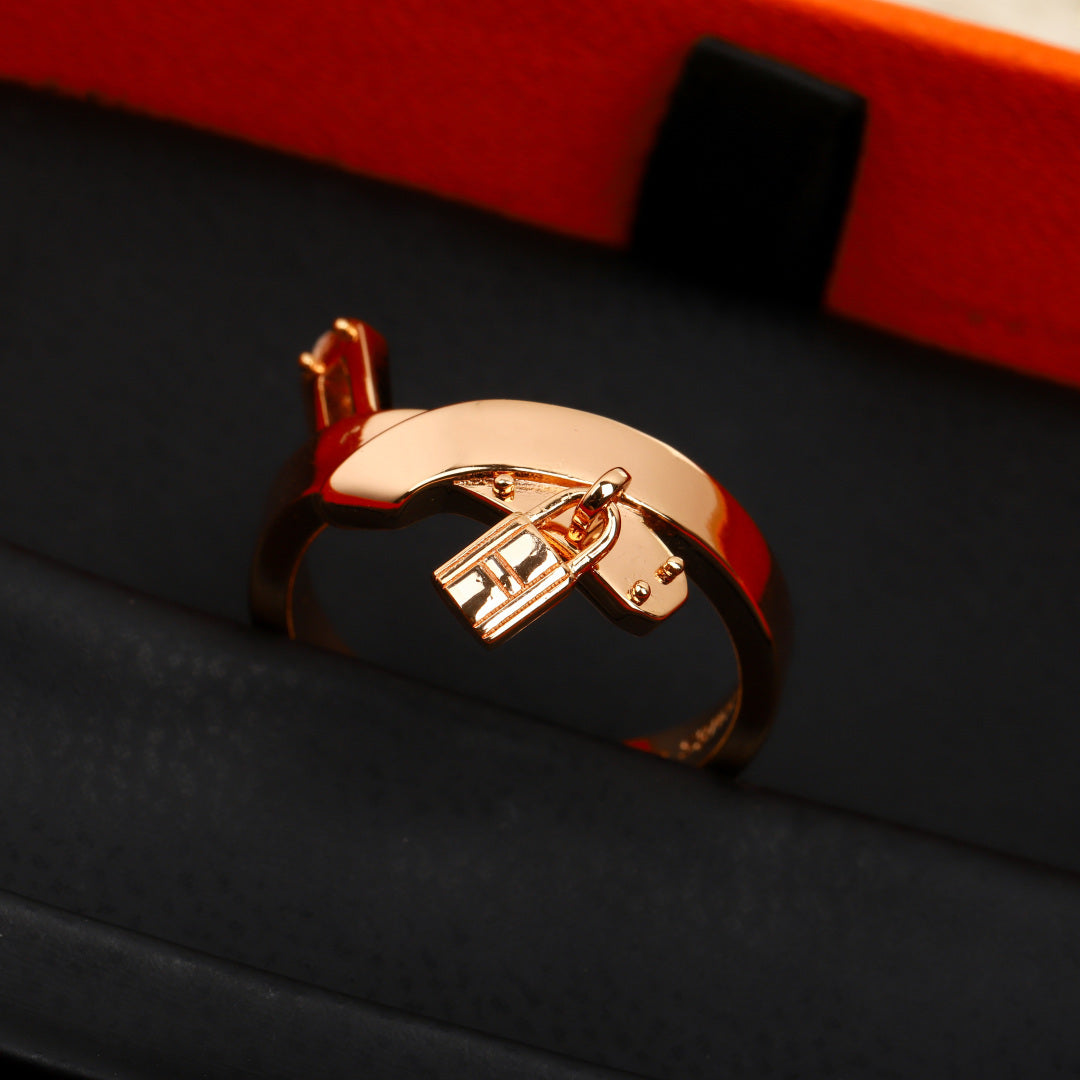 【関税負担なし・送料無料・代引可】エルメス リング 未使用 箱付き