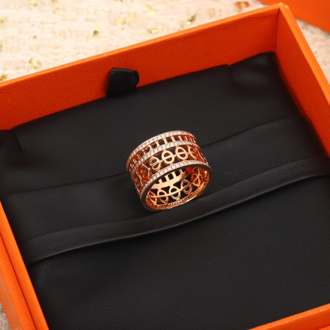 【関税負担なし・送料無料・代引可】エルメス リング 未使用 箱付き