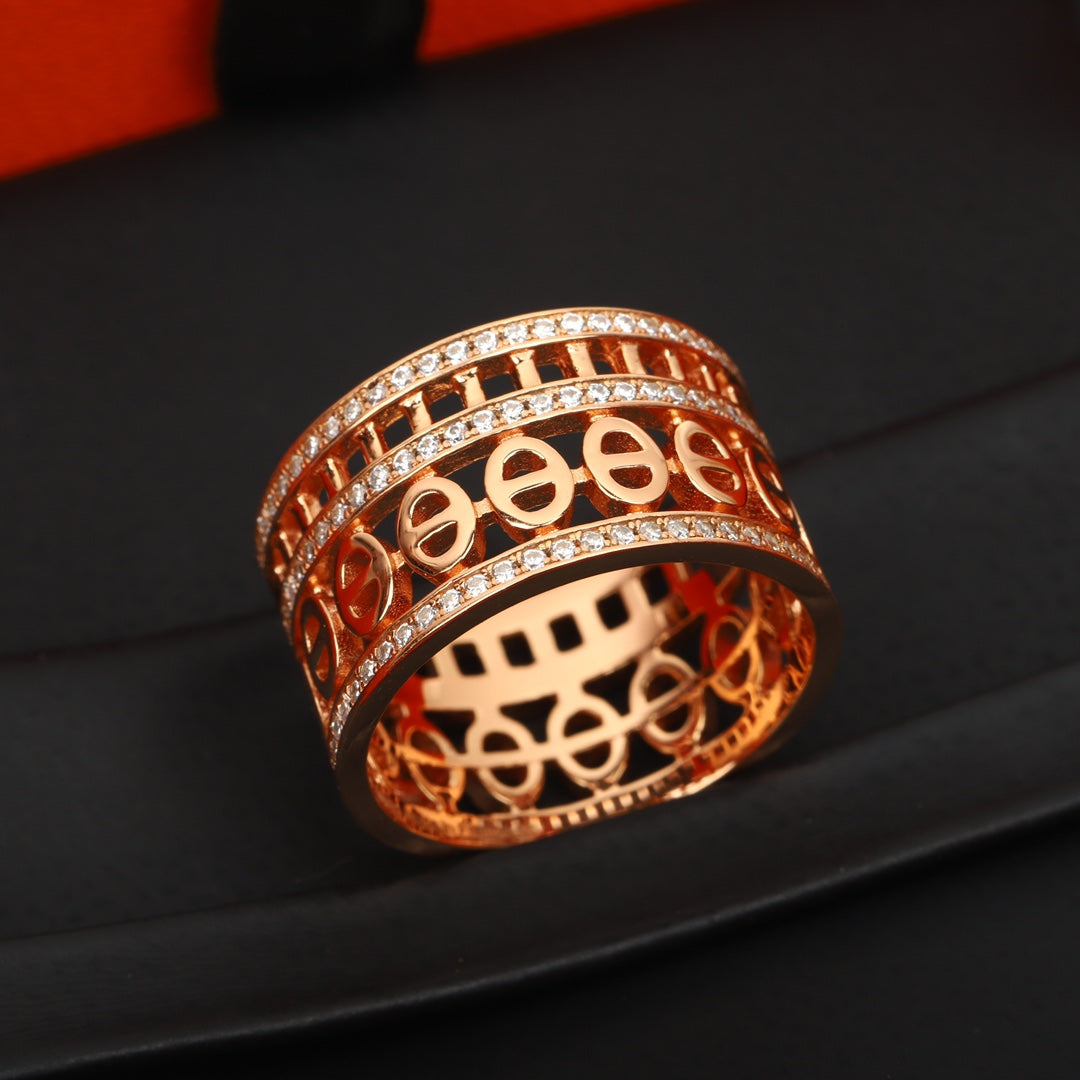 【関税負担なし・送料無料・代引可】エルメス リング 未使用 箱付き