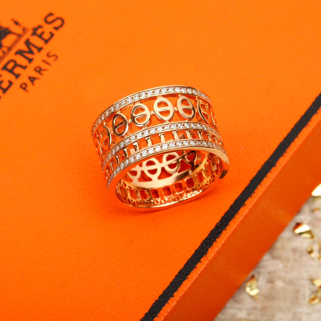 【関税負担なし・送料無料・代引可】エルメス リング 未使用 箱付き