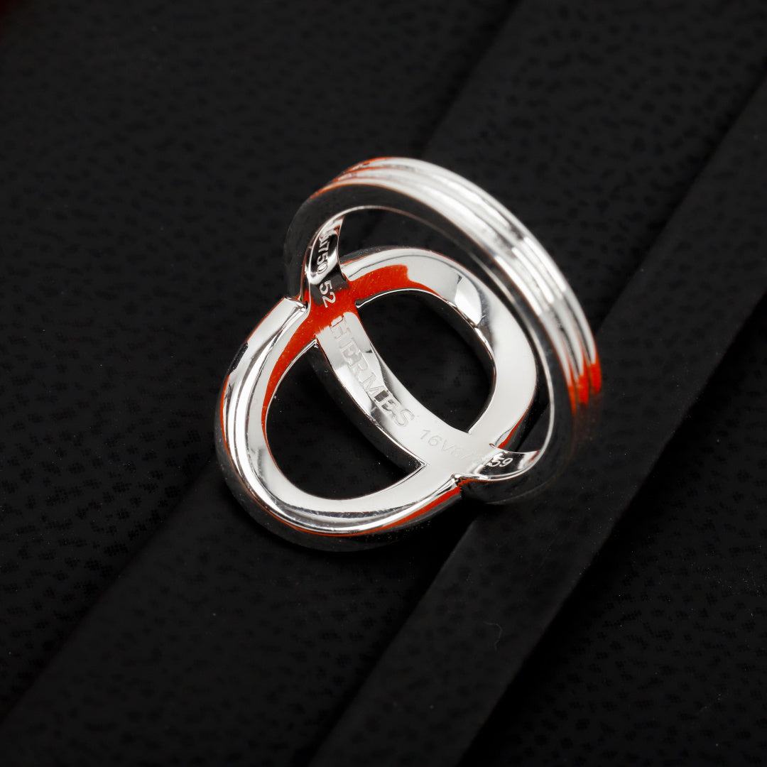 【関税負担なし・送料無料・代引可】エルメス リング 未使用 箱付き