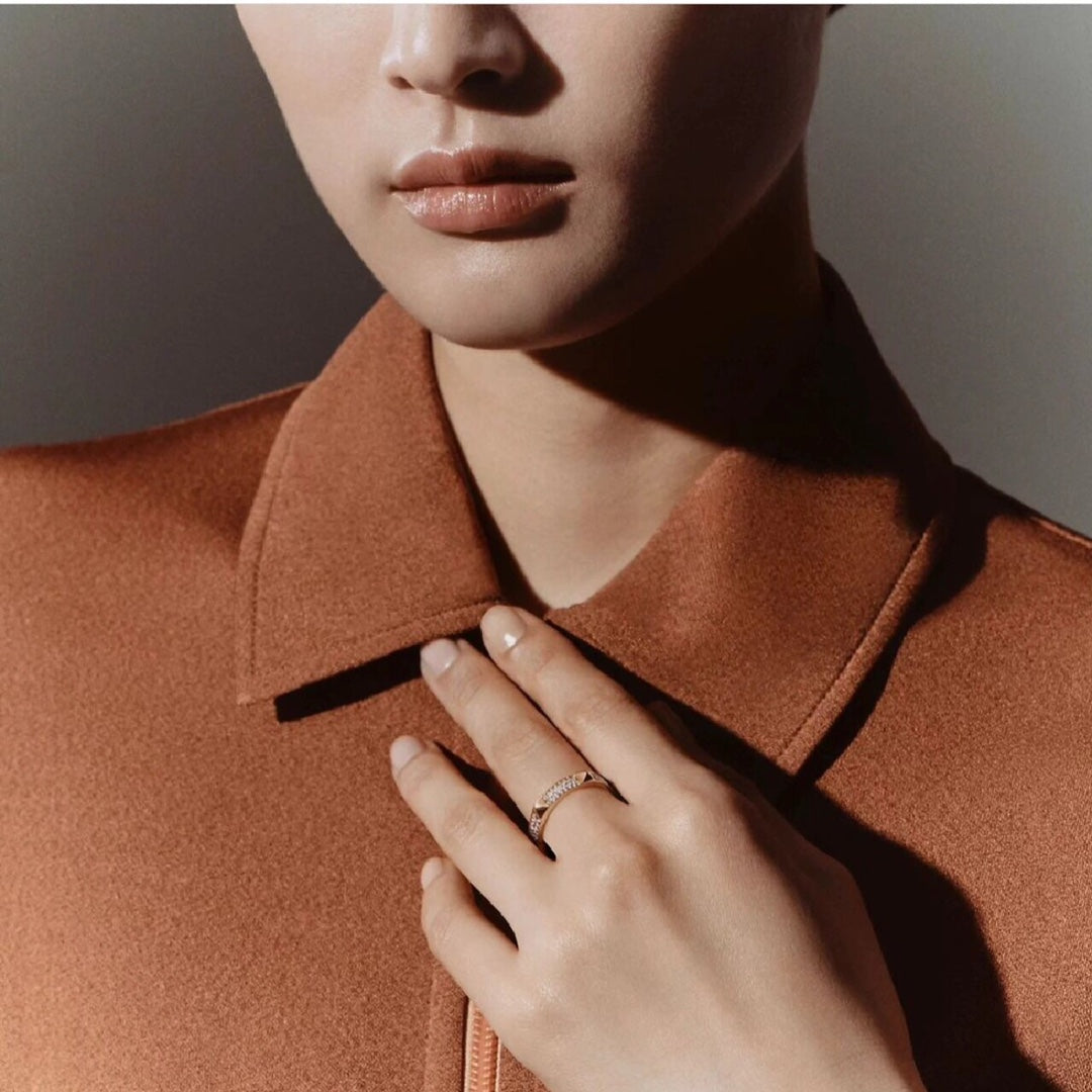 【関税負担なし・送料無料・代引可】エルメス リング 未使用 箱付き