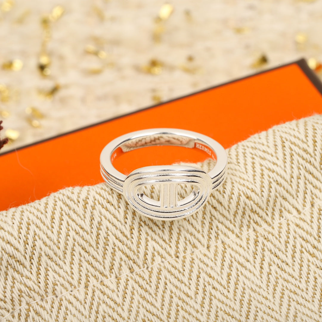 【関税負担なし・送料無料・代引可】エルメス リング 未使用 箱付き