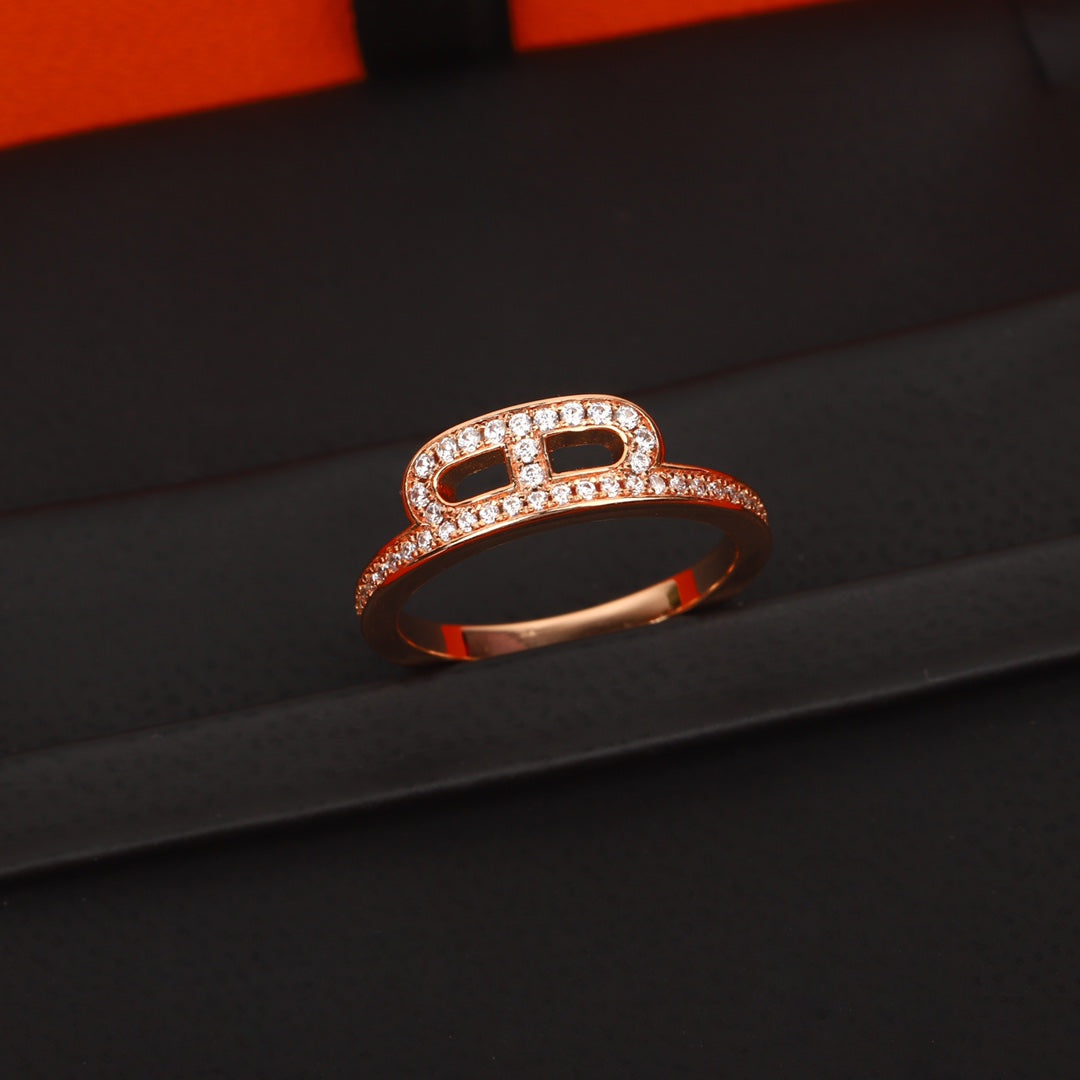 【関税負担なし・送料無料・代引可】エルメス リング 未使用 箱付き