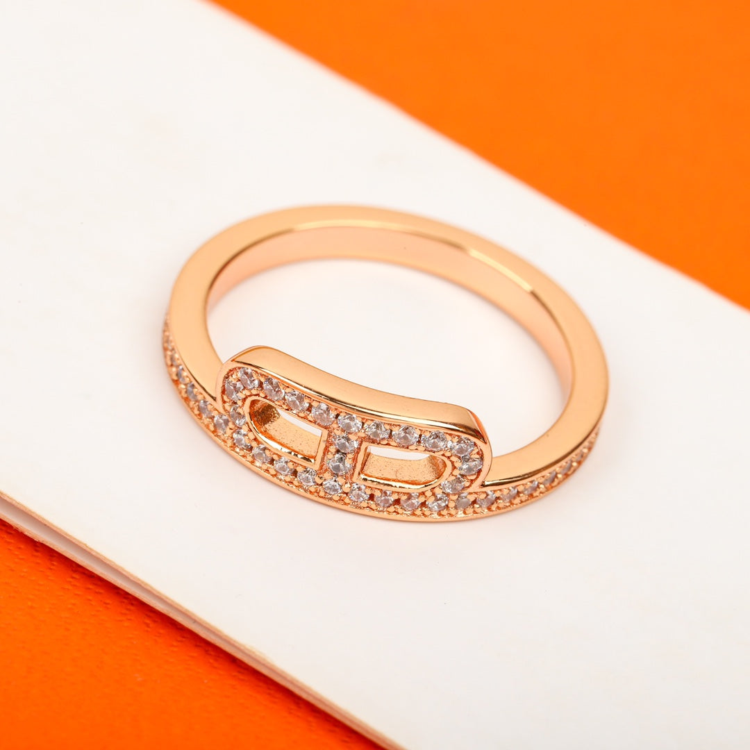 【関税負担なし・送料無料・代引可】エルメス リング 未使用 箱付き