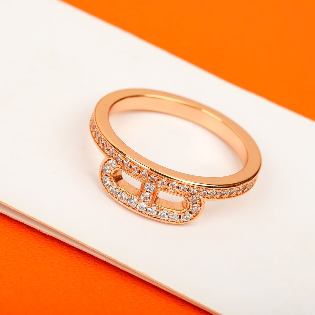 【関税負担なし・送料無料・代引可】エルメス リング 未使用 箱付き