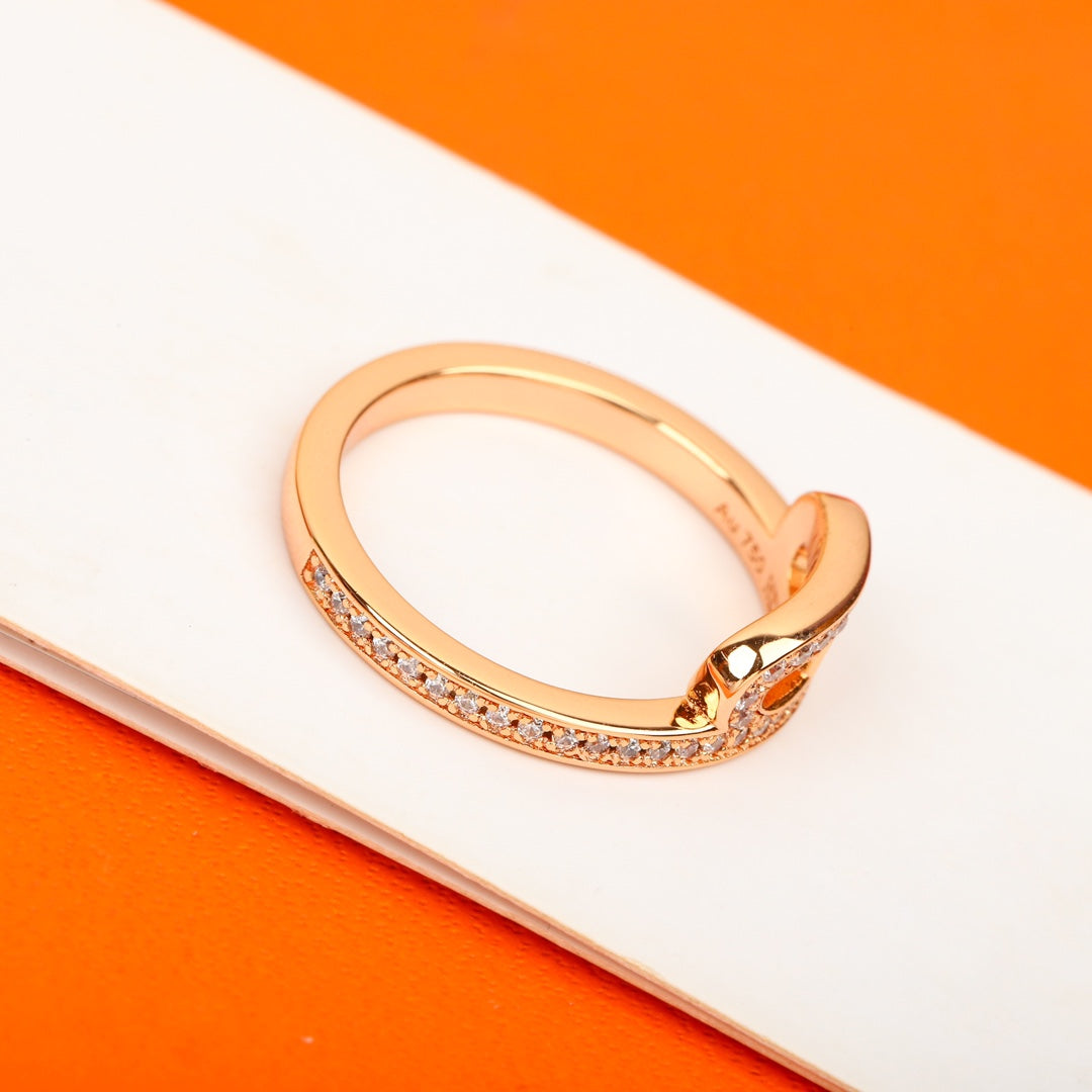 【関税負担なし・送料無料・代引可】エルメス リング 未使用 箱付き