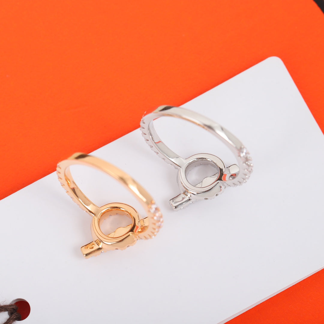 【関税負担なし・送料無料・代引可】エルメス リング 未使用 箱付き